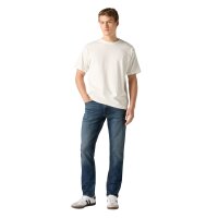 Levis Herren Jeans - 511 Slim, Baumwoll-Denim, Länge 32, Slim Fit Blau 31W/32L