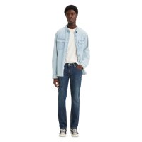 Levis Mens Jeans - 511 Slim, Cotton Denim, Inseam 32, Slim Fit Blue 31W/32L