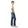 Levis Herren Jeans - 511 Slim, Baumwoll-Denim, Länge 32, Slim Fit Blau 31W/32L