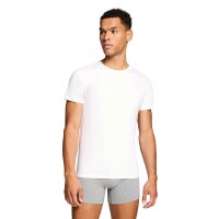 Levis Men T-Shirts, 2-pack - Solid Crew 2P, Crew Neck, Stretch Cotton White M (Medium)