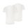 Levis Herren T-Shirts, 2er Pack - Solid Crew 2P, Rundhals, Cotton Stretch Weiß M