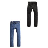Levis Herren Jeans - 501 Original, Baumwoll-Denim,...
