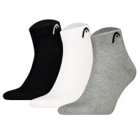 HEAD Unisex Quarter Socks, 3-pack - All Sports Training...