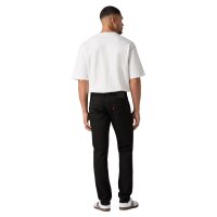 Levis Herren Jeans - 511 Slim, Baumwoll-Denim, Länge 32, Slim Fit Schwarz 30W/32L