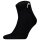 HEAD Unisex Quarter Socken, 3er Pack - All Sports Training Quarter 3P, Logo, einfarbig Schwarz 39-42