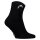 HEAD Unisex Quarter Socken, 3er Pack - All Sports Training Quarter 3P, Logo, einfarbig Schwarz 39-42