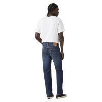 Levis Herren Jeans - 502 Taper, Denim-Flex, Länge 32, Comfort Stretch Dunkelblau 30W/32L