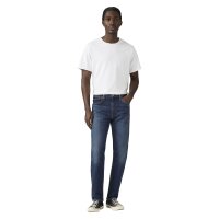 Levis Mens Jeans - 502 Taper, Denim-Flex, Length 32, Comfort Stretch Dark Blue 30W/32L