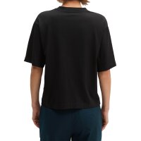 Marc OPolo Damen T-Shirt - Rundhals, Kurzarm, Casual, einfarbig Schwarz XS