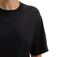 Marc OPolo Damen T-Shirt - Rundhals, Kurzarm, Casual, einfarbig Schwarz XS