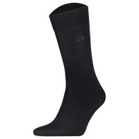 Calvin Klein Men Socks, 6-pack - Mens Socks 6P. Business socks, plain, ECOM Black 39-42