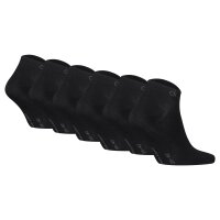 Calvin Klein Herren Sneakersocken, 6er Pack - Men Sneaker Socks 6P, einfarbig, ECOM Schwarz 39-42