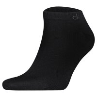 Calvin Klein Men Sneaker Socks, 6-pack - Mens Sneaker Socks 6P, plain, ECOM Black 39-42