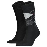 TOMMY HILFIGER Herren Socken, 2er Pack - Check Socks 2P,...