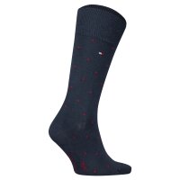TOMMY HILFIGER Herren Socken, 6er Pack - Sock Dot 6P, Punkte, ECOM Blau 43-46