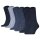 TOMMY HILFIGER Mens Socks, 6-pack - Sock Dot 6P, Polka Dots, ECOM Blue 43-46