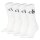 Calvin Klein Herren Socken, 4er Pack - Sock Monogram 4P, Logo, Tennissocken, ECOM Weiß 39-42