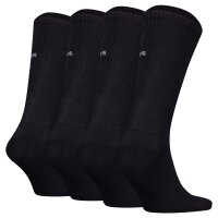 Calvin Klein Herren Socken, 4er Pack - Sock Monogram 4P, Logo, Tennissocken, ECOM Schwarz 39-42