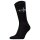 Calvin Klein Herren Socken, 4er Pack - Sock Monogram 4P, Logo, Tennissocken, ECOM Schwarz 39-42