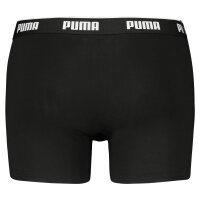 PUMA Men Boxer Shorts, 3-pack - Boxer 3P, Cotton Stretch, Logo, plain Black M (Medium)