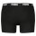 PUMA Herren Boxershorts, 3er Pack - Boxer 3P, Cotton Stretch, Logo, einfarbig Schwarz M
