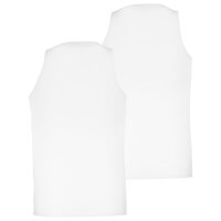 PUMA Herren Tank Tops, 2er Pack - Tank Top 2P, Unterhemd, Rundhals, Regular Fit Weiß S