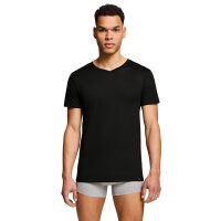 PUMA Herren T-Shirts, 2er Pack - V-Neck Tee 2P, V-Ausschnitt, Regular Fit, Baumwolle, einfarbig Schwarz XXL