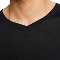 PUMA Herren T-Shirts, 2er Pack - V-Neck Tee 2P, V-Ausschnitt, Regular Fit, Baumwolle, einfarbig Schwarz XXL