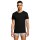 PUMA Herren T-Shirts, 2er Pack - V-Neck Tee 2P, V-Ausschnitt, Regular Fit, Baumwolle, einfarbig Schwarz XXL