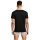 PUMA Herren T-Shirts, 2er Pack - V-Neck Tee 2P, V-Ausschnitt, Regular Fit, Baumwolle, einfarbig Schwarz XXL