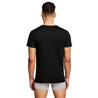 PUMA Herren T-Shirts, 2er Pack - Crew Neck Tee 2P, Rundhals Regular Fit, Baumwolle, einfarbig Schwarz XL