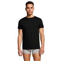 PUMA Men T-shirts, 2-pack – Crew Neck Tee 2P, Crew Neck, Regular Fit, Cotton, Plain Black XL (X-Large)