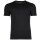 EMPORIO ARMANI mens T-shirt, 2-pack - ESSENTIAL LOGOLABEL, round neck, stretch cotton Black L (Large)