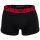 EMPORIO ARMANI mens trunks, 3-pack - BOLD MONOGRAM, shorts, stretch cotton Black/Red/Black XL (X-Large)