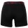 EMPORIO ARMANI Herren Boxershorts, 3er Pack - BOLD MONOGRAM, Boxer, Stretch Cotton Schwarz/Rot/Schwarz M