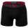 EMPORIO ARMANI Mens Boxer Shorts, 3 Pack - BOLD MONOGRAM, Boxer, Stretch Cotton Black/Red/Black M (Medium)