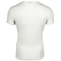 EMPORIO ARMANI Herren T-Shirt, 2er Pack - BOLD MONOGRAM, Rundhals, Fitted Fit, Stretch Cotton Schwarz/Weiß S