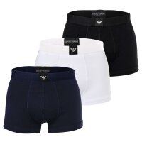 EMPORIO ARMANI Herren Trunks, 3er Pack - ESSENTIAL...