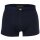 EMPORIO ARMANI Mens Trunks, 3-Pack - ESSENTIAL LOGOLABEL, Shorts, Stretch Cotton Black/White/Blue XL (X-Large)