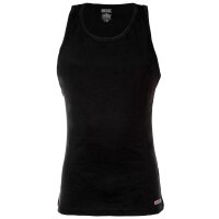 DIESEL Men Undershirts, 2-pack - WALTY-D-CORE, tank top, sleeveless, cotton Black M (Medium)