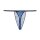HOM Herren G-String - Plume, Barett, String, Unterwäsche, floral Blau M
