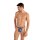 HOM Herren G-String - Plume, Barett, String, Unterwäsche, floral Blau M