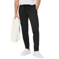 Brax Herren Stoffhose - Phil K, Jogpants, Cropped Fit, Hi-Flex Jersey, Länge 32 Schwarz 32W/32L