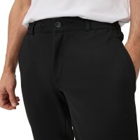 Brax Men’s Trousers - Phil K, Jogpants, Cropped Fit, Hi-Flex Jersey, Length 32 Black 32W/32L