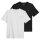 Marc OPolo Herren T-Shirt, 2er Pack - Kjer, Rundhals, Regular Fit, Baumwolle Schwarz/Weiß M