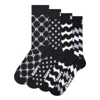 Happy Socks Unisex Socken, 4er Pack - Graphic Socks,...