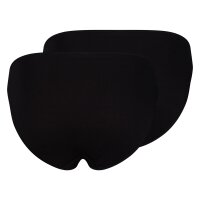 SKINY Damen Slips, 2er Pack - Advantage Cotton Stretch, High Leg Briefs, Baumwoll-Stretch Schwarz XL