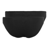 SKINY Women’s Rio Briefs, 2-Pack - Advantage Cotton Stretch, Bikini Briefs, Cotton Stretch Black L (Large)