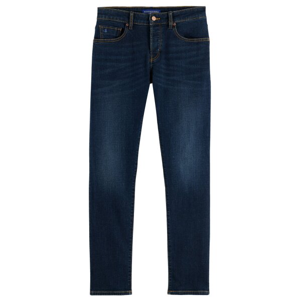 SCOTCH&SODA Herren Jeans - RALSTON, Slim Fit, Baumwoll Stretch Länge 32 Dunkelblau 30W/32L