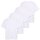TOM TAILOR Herren T-Shirt, 4er Pack - Crew Neck Tee, Rundhals, Regular Fit, Baumwolle Weiß M
